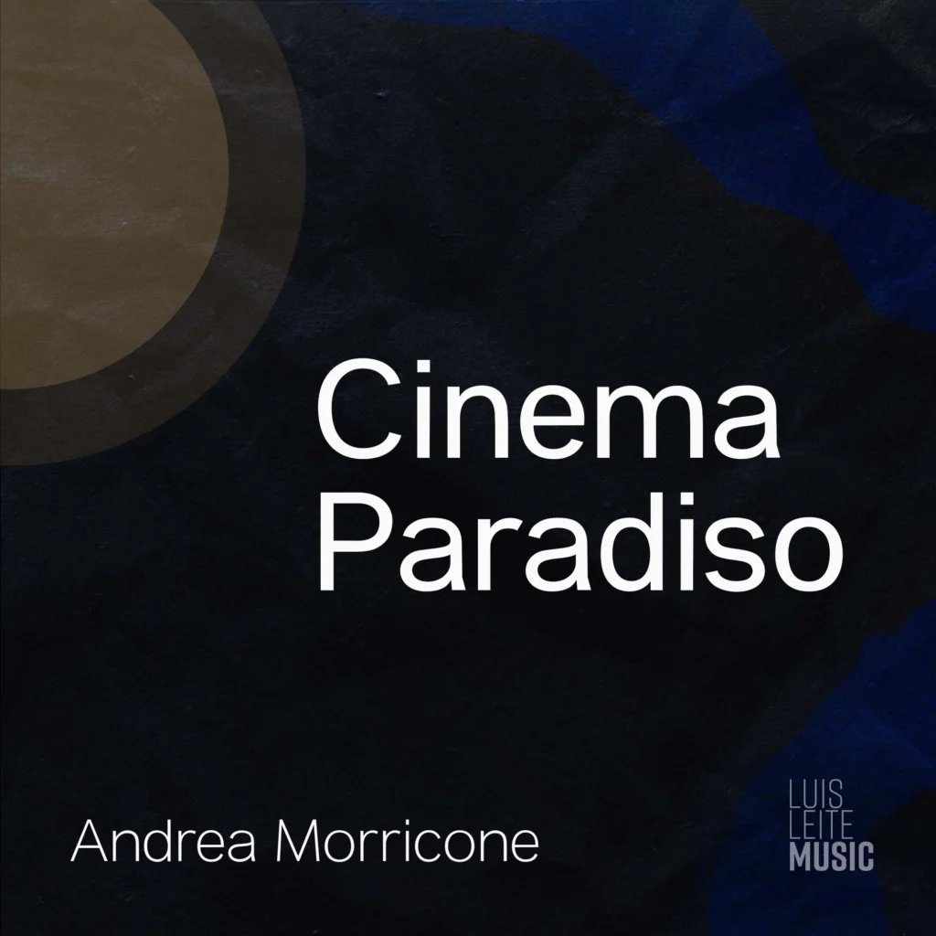 Cinema Paradiso, capa da partitura, edição Luis Leite