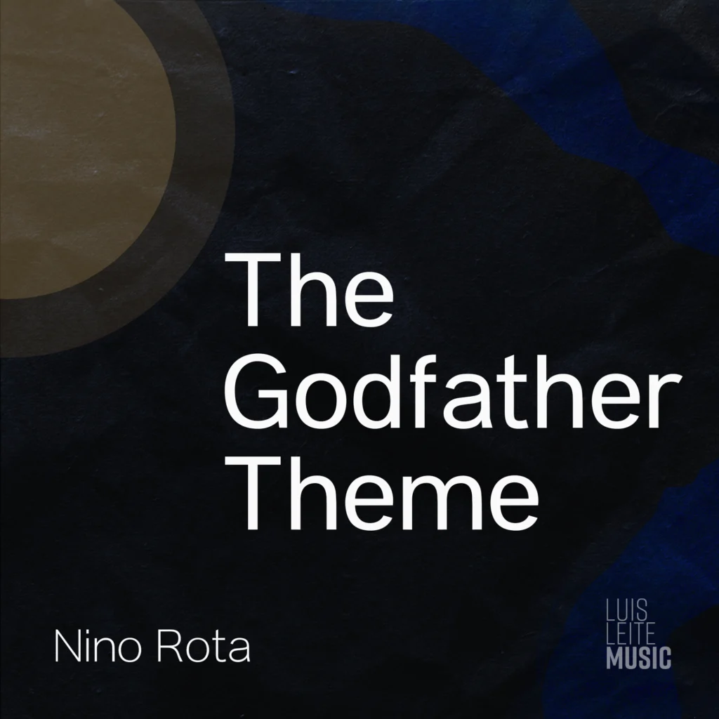 The Godfather Theme, capa da partitura, edição Luis Leite