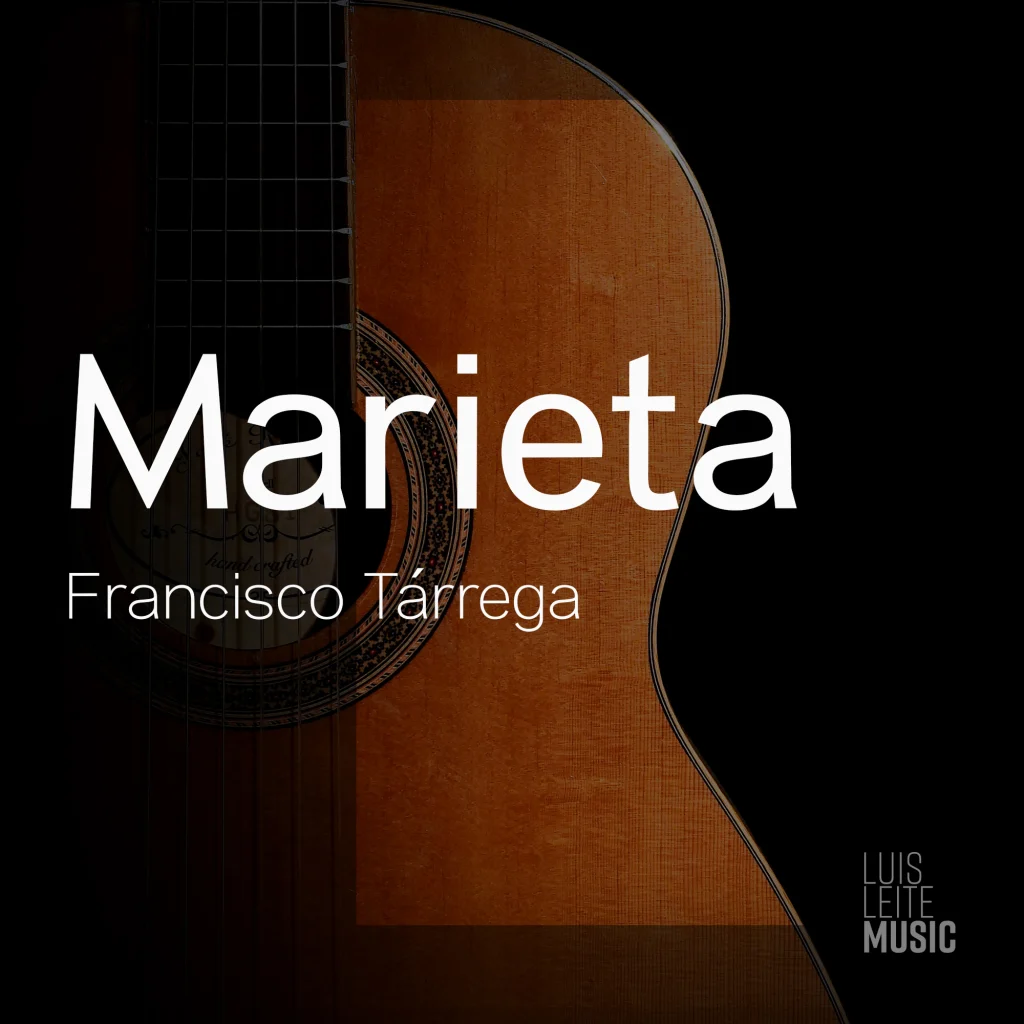 Marieta, capa da partitura, edição Luis Leite