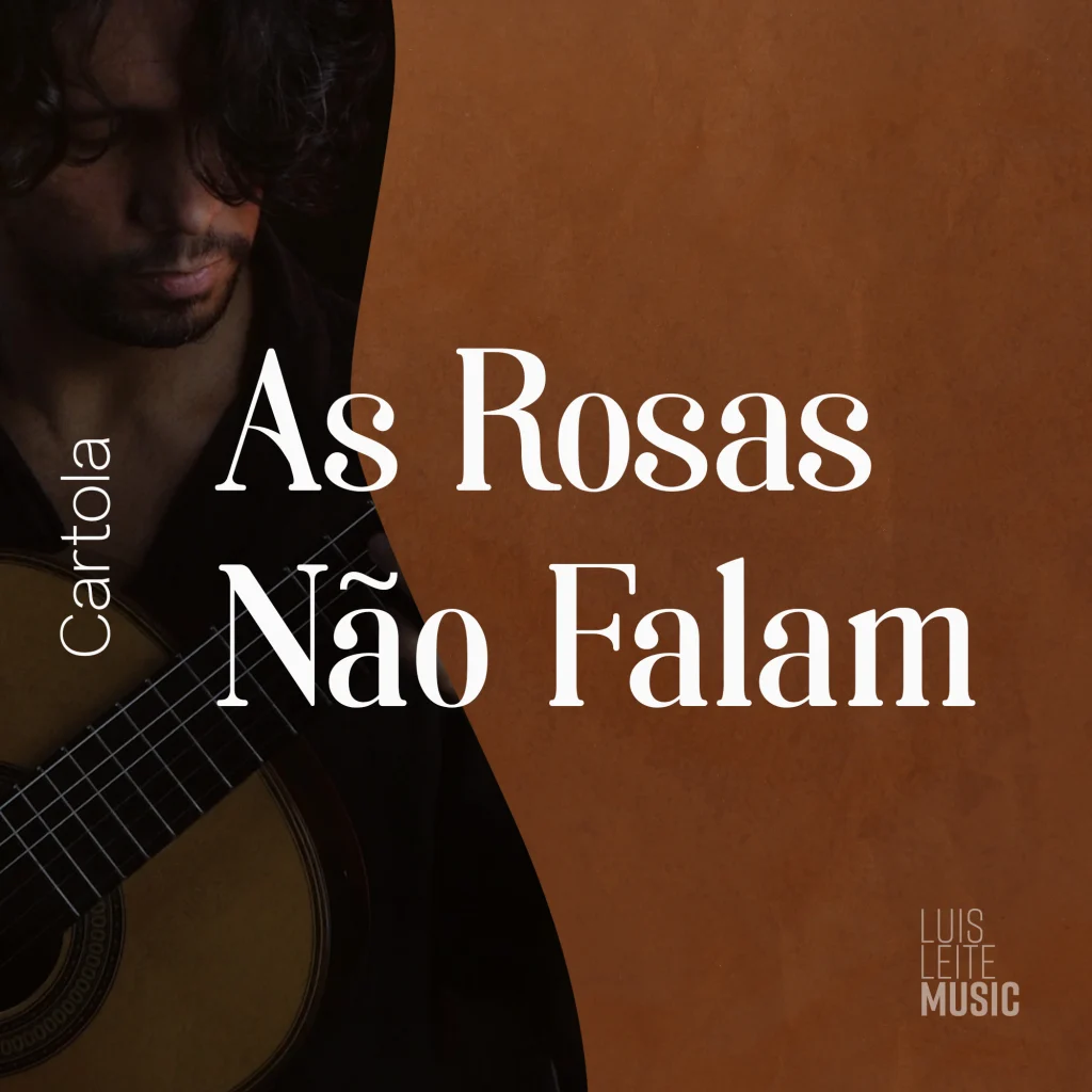 As Rosas Não Falam, capa da partitura, edição Luis Leite