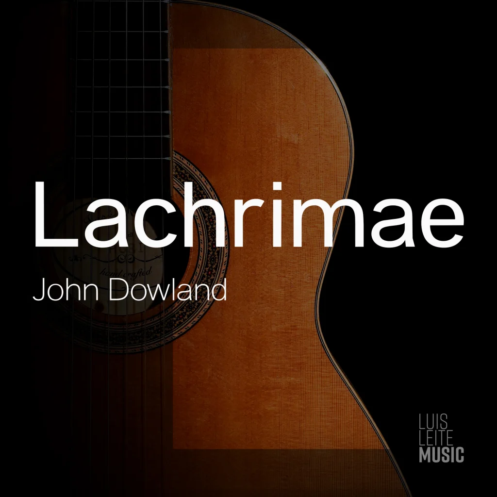 Lachrimae, capa da partitura, edição Luis Leite
