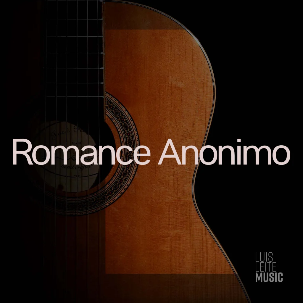Romance Anonimo, capa da partitura, edição Luis Leite