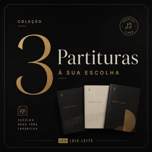 Coleção: 3 Partituras à Escolha
