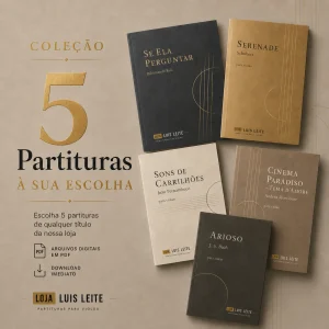 Coleção: 5 Partituras à Escolha